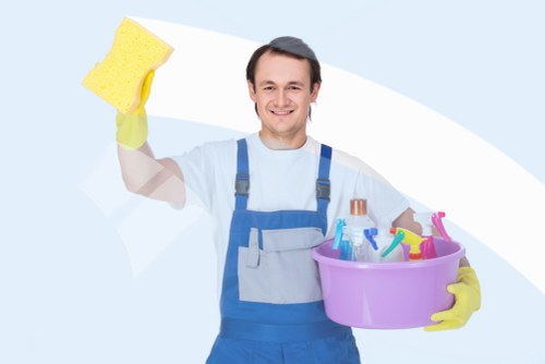 Carpet cleaning team using sustainable equipment in Elephant and Castle