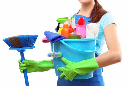 Bathroom deep clean for a move-out property