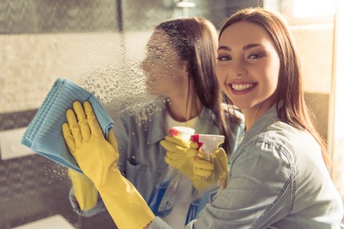 Local deep cleaning team preparing a home in Elephant and Castle