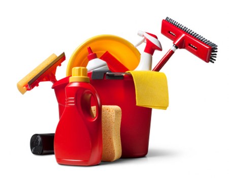 Professional builders clean in an Elephant and Castle commercial space